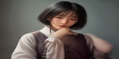 双性生子文写作技法分析配图，温暖橙黄色调，书桌上摊开的稿纸与钢笔，象征创作者深夜构思双性角色的专注氛围